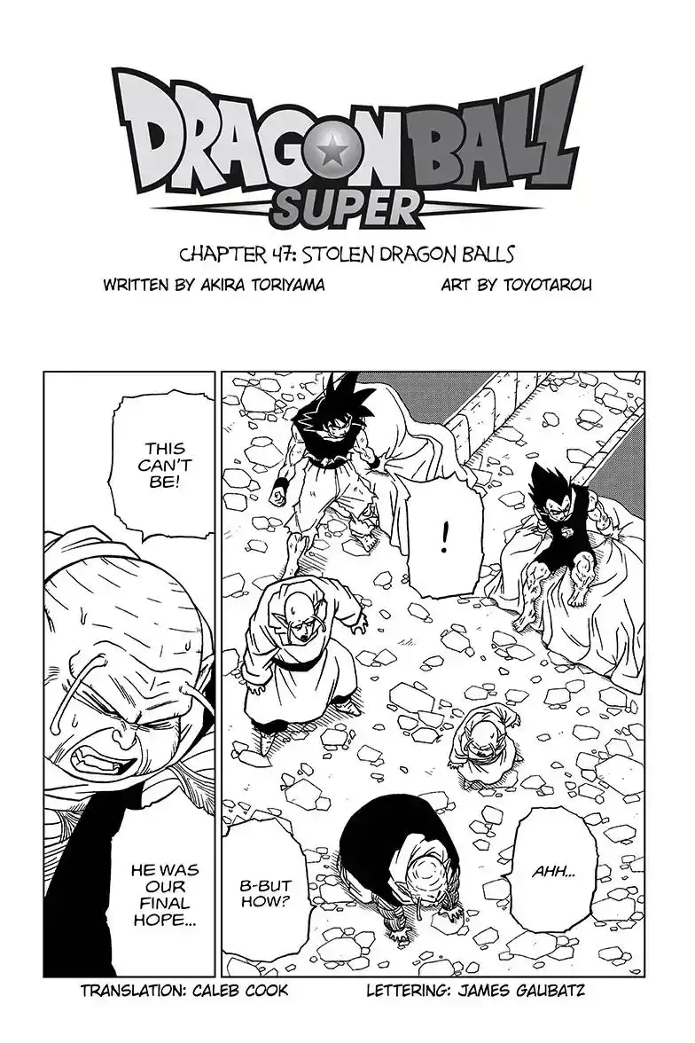 Dragon Ball Super Chapter 47 1